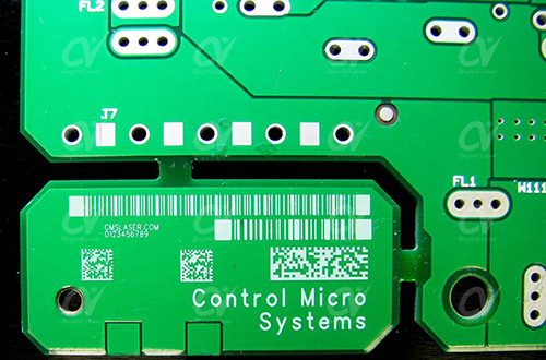 PCB二維碼激光打標