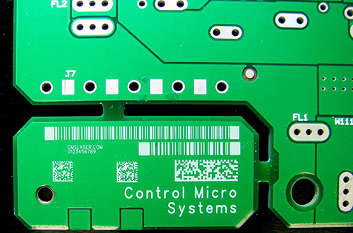 PCB二維碼激光打標